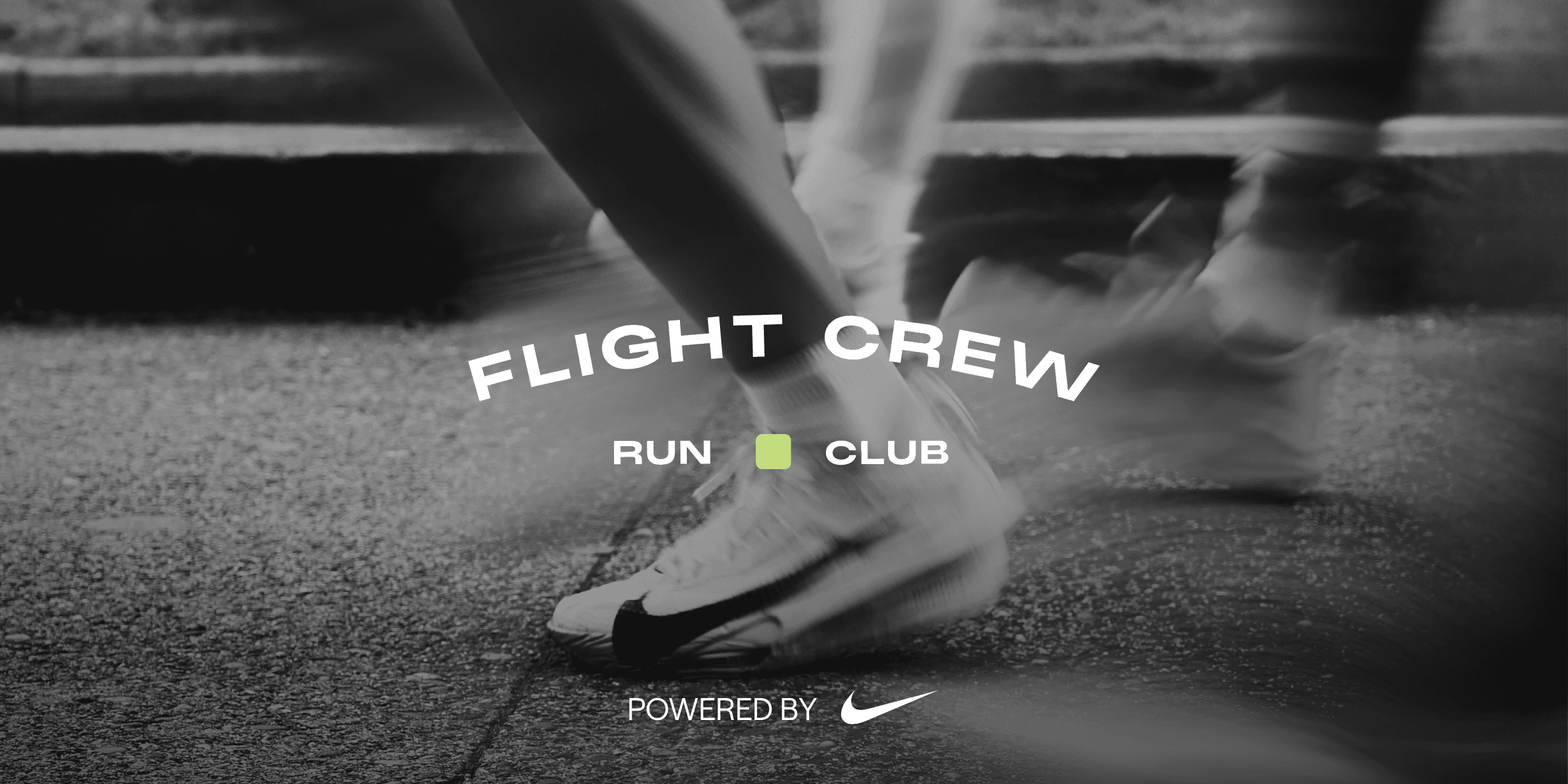 Flight Crew Run Club runners in motion