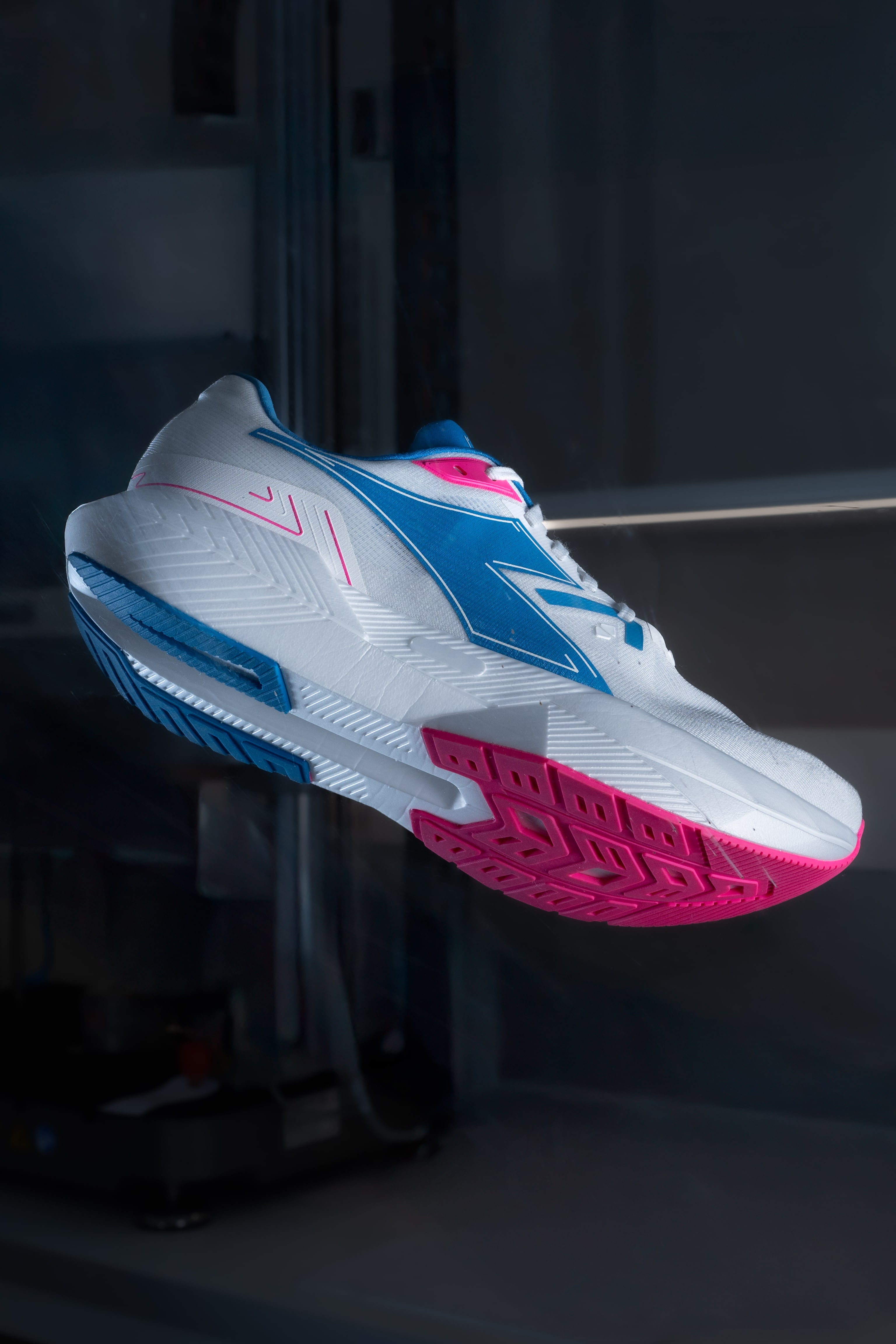 Diadora Corsa running shoe product photo for the Own the Track launch