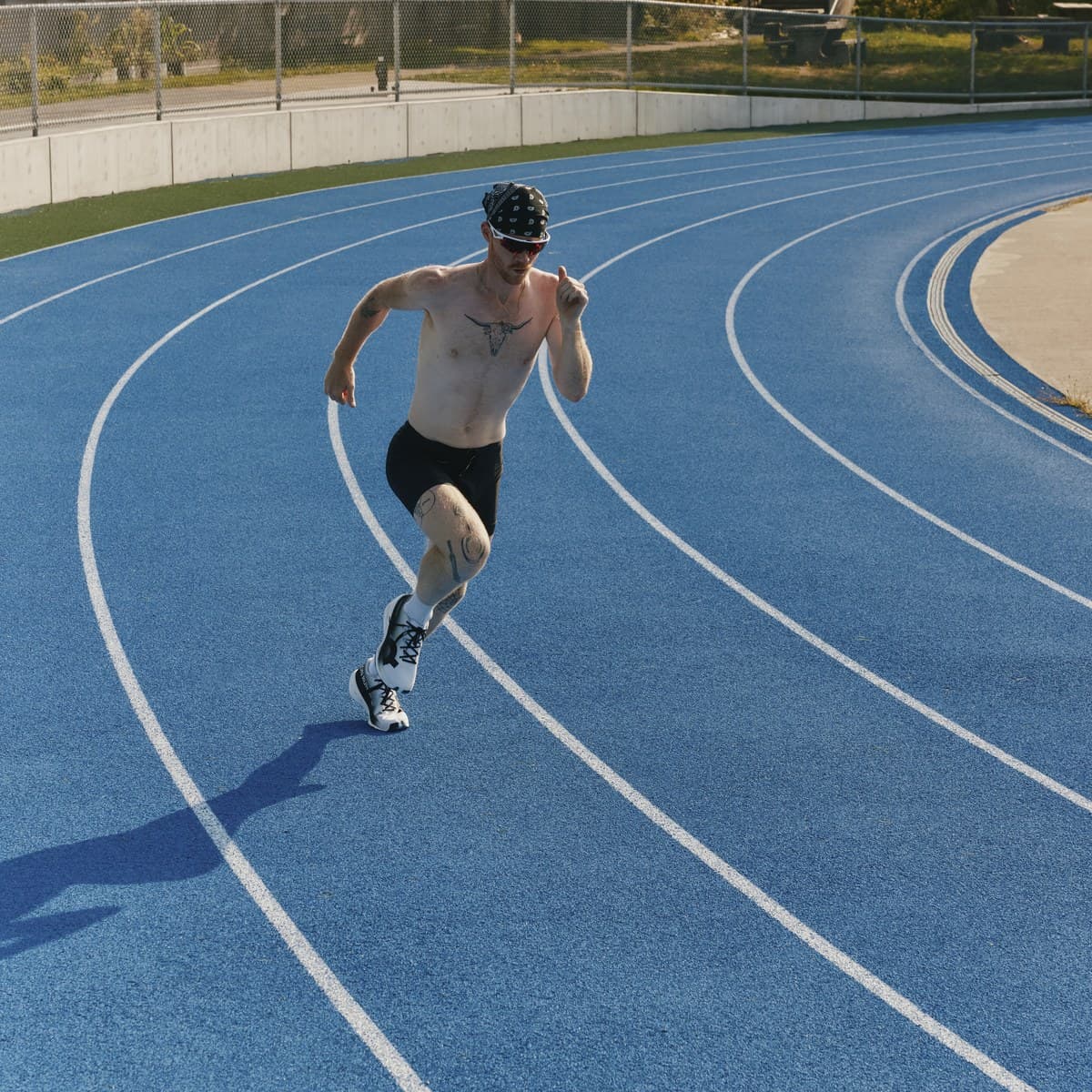 Kerrisdale Park Running Track track