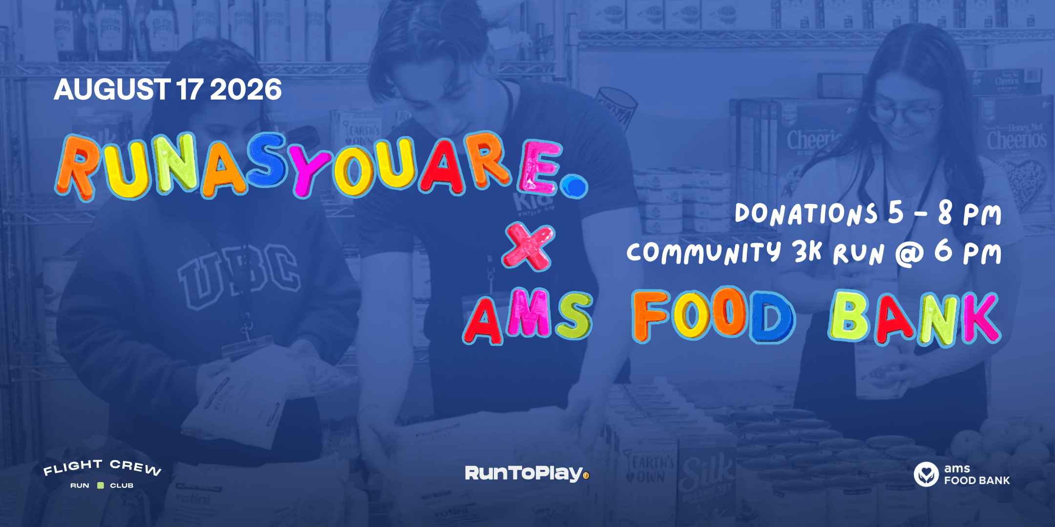 RunForGood event banner